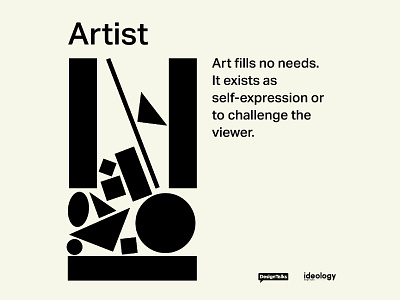 What's the difference between designer and artist? art direction artist brand brand design brand identity branding design designer graphic design identity design logo visual identity