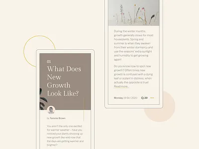 Frontloops #7 Mobile article article design layout