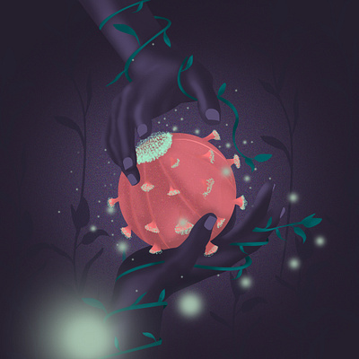 THE DEADLY FLOWER adobe adobe photoshop design dribble dribbleartist illustration