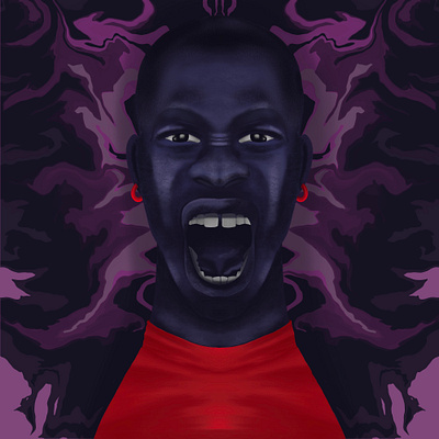SCREAM before the Silence. @illustration design dribble dribbleartist illustrationartist procreate procreate art