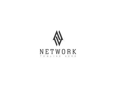 n letter logo 2020 trend brand design branding design dribbble illustration logo logodesign logotype minimalist n letter logo