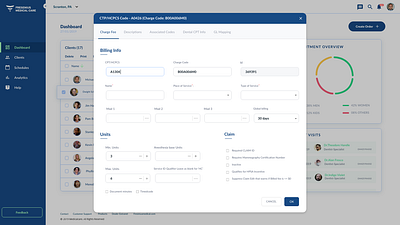 Medical dashboard doc doctors appointment schedule