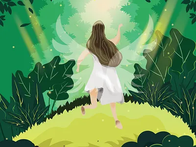 Run Towards Your Dream design illustration