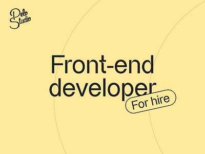 Our dev team is growing ! 🌱 application design designstudio develop developement developers engineer front end front end development hire interface job offer studio website