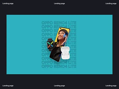 OPPO 2020 animation campaign clean interaction interface landing landing page motion paralax promo responsive reveal animation typography ui uiux ux video video cover web website