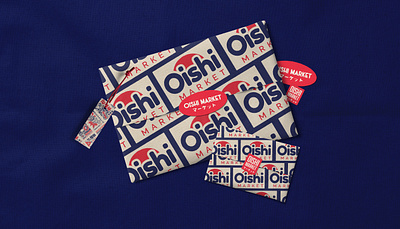 Oishi Market Packaging 5 design gift graphic illustration japan japanese market oishi packaging paiheme paihemestudio retro retro design sticker vintage