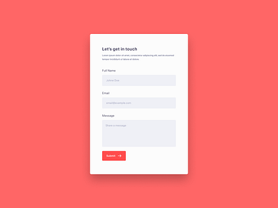 Day 28 - Contact Us 028 100 day challenge 100daychallenge business contact form contact us daily 100 challenge daily ui dailyui day 28 design form form design ui ui design user experience user interface user interface design ux ux design