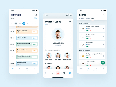 E-learning mobile app app app concept application design e learning elearning courses mobile app design mobile ui teaching ui ui design uiux ux ux design