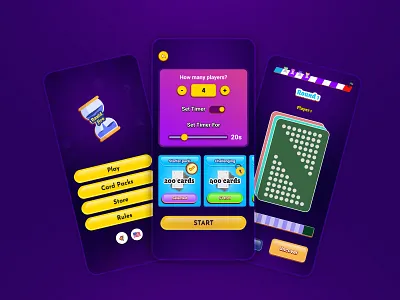 Game App Ui Design app app design app landing page design game app game app ui games app games ui gaming app illustration mobile app design mobile game app ui ui design ui designer uiux