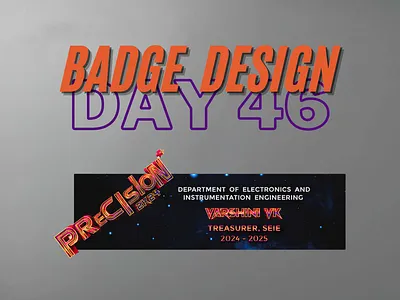 Day 46 of my 100 Days Daily UI Challenge: Badge Design 100 days challenge badgedesign creativeprocess custombadges dailyuichallenge day 46 day45 designercommunity designinspiration illustration photoshop photoshopdesign visualbranding