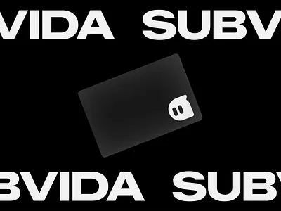 Logo Design for SUBVIDA Ghost Card brand identity branding business card design logo digital finance financial graphic design logo logo design tech technology visual identity