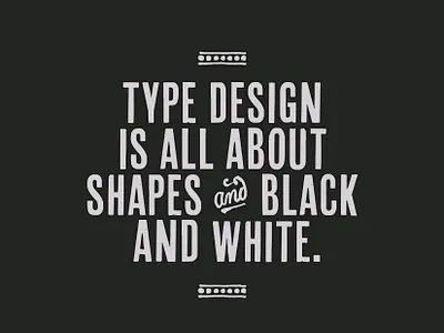Type Design. basics black branding font graphic hvd hvdfonts monochrome sans type design typedesign typeface typo typography white