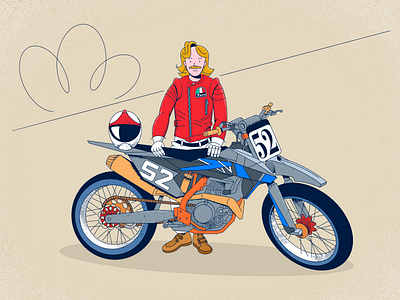 Motociclista character design characterdesign design driver illustration illustration art illustrator lineart modern moto motorbike motorcycle motorcycles motorsport people people illustration procreate procreate art texture textures