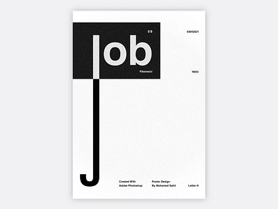 Letter J Poster behance branding colors design freelancer freelancers graphic design jobs logo logo design modern poster poster a day poster art poster challenge poster design posters simple typography vector