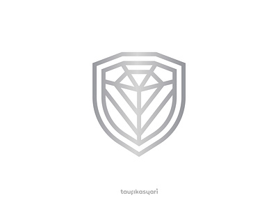 Diamond Shield Logo brand identity branding diamond diamond logo graphic design high end icon logo logo design luxurious luxury pictorial mark protection security shield shield logo symbol