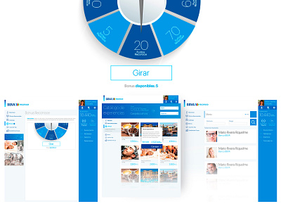 BBVA Portal Intranet Colaboradores design diseño ui diseño ux intranet soho soho ui soho ux ui ui design ux ux design