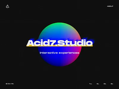 Acid7 acid7.studio interaction design website