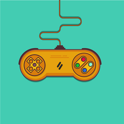 day 13/100 : game console illustration creative design graphics design illustration illustrator
