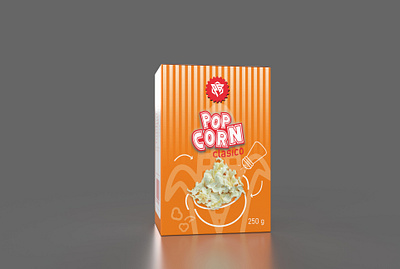 Popcorn Box Packaging Design | package_byte box design box packaging box packaging design branding design food packaging package design packaging design packaging mockup popcorn box packaging popcorn box packaging popcorn packet