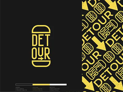 Burger Fast Food - Logo design brand identity branding burger colour fast food food branding hamburger logo logodesigner pattern smart logo