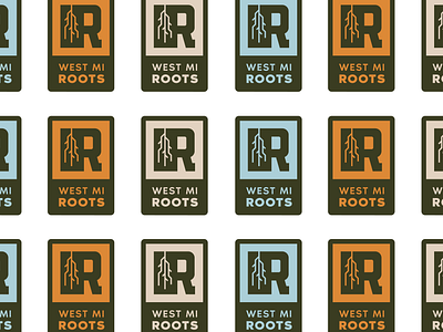 Roots badge branding logo real estate realtor roots