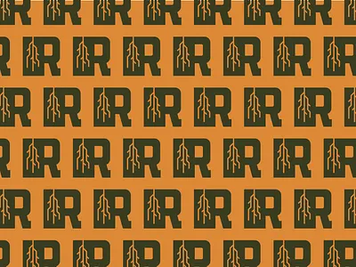 Roots logo monogram roots