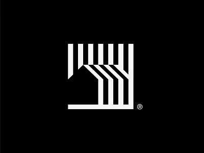 Line Study abstract architecture architecture design branding branding and identity exercise experiment home house house logo identity logo logo design minimal modern modern logo real estate real estate logo simple study