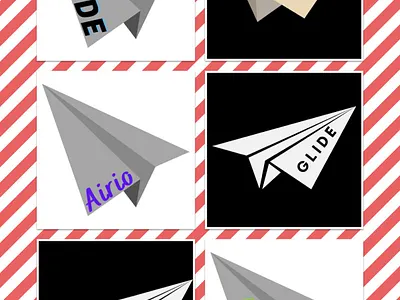 Day 26 of #dailylogochallenge canva dailylogochallenge day26 design logo logodesign paperairplane