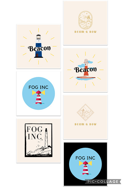 Day 31 of #dailylogochallenge canva dailylogochallenge day31 design lighthouse logo logodesign