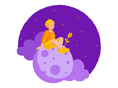 A little dream digital art illustration vector art