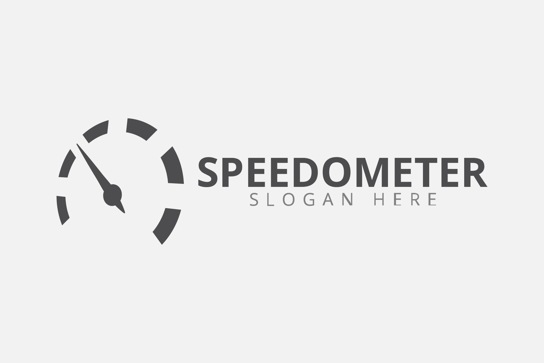 Speedometer logo template by Riscreativa on Dribbble