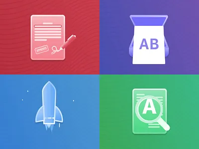 PDF Expert Icon Animations adobe aftereffects animation app icon icons ios ipad iphone macos motion design motiongraphics pdf expert productivity readdle