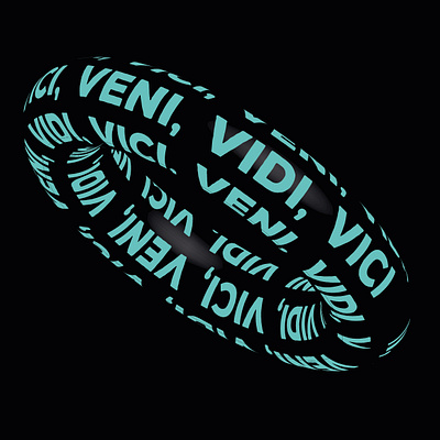 Veni Vidi Vici branding design graphic design illustrator letter logo type type of the day typography vector