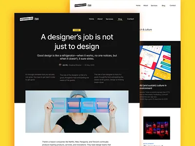 Hybreed- Blog design for company website blog blog design blog post blogger blogging blogpost branding design hybreed ui uidesign wearehybreed web design website