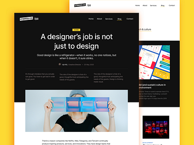 Hybreed- Blog design for company website blog blog design blog post blogger blogging blogpost branding design hybreed ui uidesign wearehybreed web design website