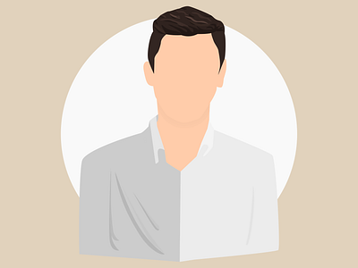 Podcast BAJT Potrait - Tomáš artwork design flat design flat illustration flatdesign illustraion illustrator inkscape podcast