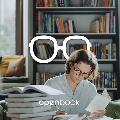 openbook Logo & Branding Concept branding concept design icon illustrator logo logo design logomark mark social network university vector