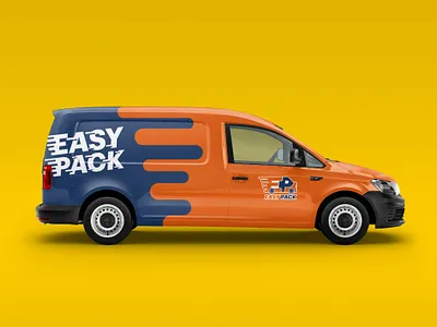 Easy Pack Branding brand branding carrier delivery service easy pack logo logotipos mexico paquetería