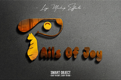 Tails of joy design illustrator logo logo design