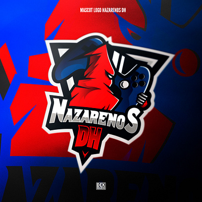 NAZARENO GAMING MASCOT LOGO branding design esports gaming identity logo logotype mascot sport sports