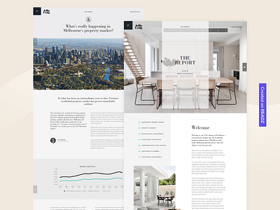 Real estate reports digital report white paper