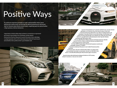 Layout magazine car design illustration illustrator layout magazine magazine ad typogaphy