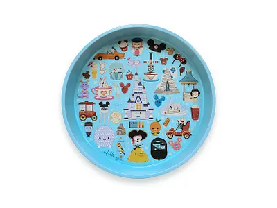 Disney x Jerrod Maruyama Serving Tray adobe illustrator character design cute disney disneyland illustration jerrod maruyama kawaii vector wonderground gallery