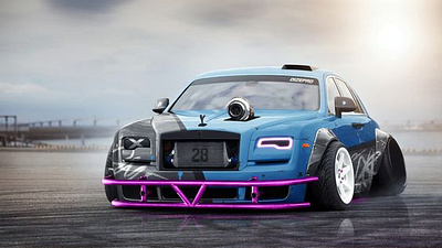 car picture banner branding car car picture card cartoon typography web