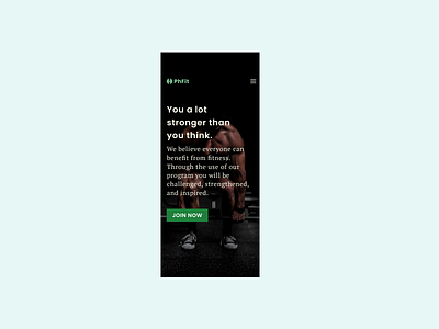 gym header design design ui