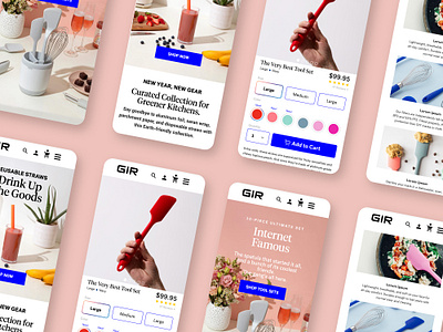 Mobile Mockups for Ecommerce Site ecom ecommerce mobile shopping ui