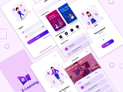 E Learning Mobile App Development android app android app development app app development branding e learning ios app iosappdevelopment mobile app online learning