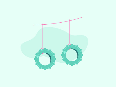 Challenge Course 2d challenge course design dribbble flat design illustration inspirations minimal shot vector