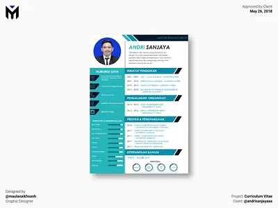 MR. ANDRI'S CV appsinarmas chemicalengineering curriculumvitae curriculumvitaedesign cv cvdesign cvdesigner cvmodern daftarriwayathidup desaincv freshgraduate graphicdesigner jobseeker maulanaikhsanh pindodeli processengineer teknikkimia teknikkimiaunila