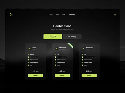 Pricing / subscription plans table adobe xd app branding cards dark ui dashboard dribbble graphic design illustration logo mobile app plans subscibe subscription ui designer ux designer ux ui